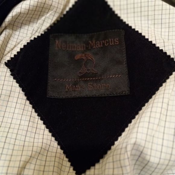 Vintage Men's Neiman Marcus Double Breasted Trench Coat - Picture 6 of 8